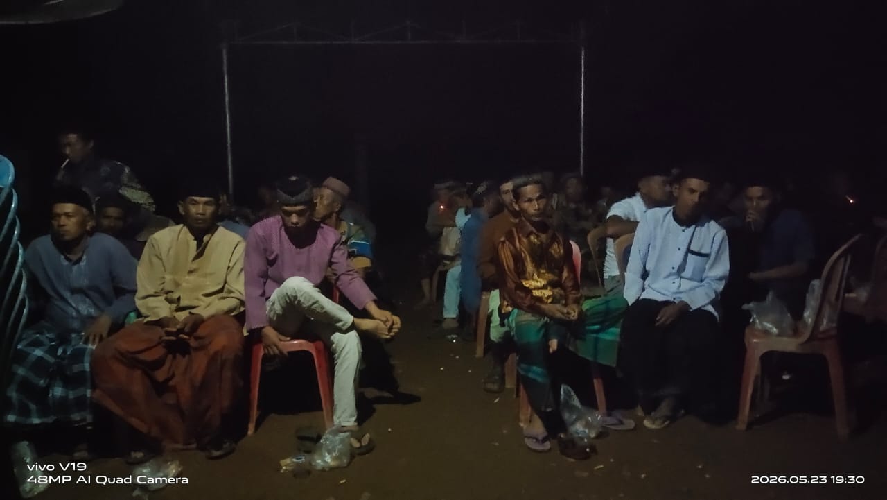 Listrik Padam Saat Tahlilan, Warga Sinar Jawa Tanggamus Kecewa