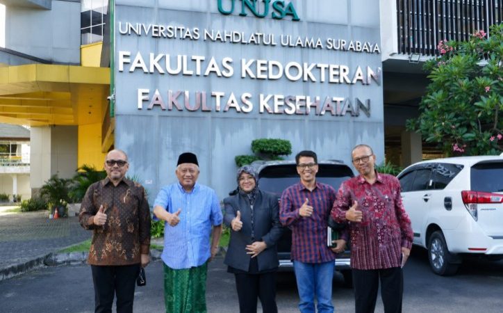 Perkuat Sektor Pendidikan, Bupati Siak Dr Afni Zulkifli Sambangi Kampus UNUSA Surabaya