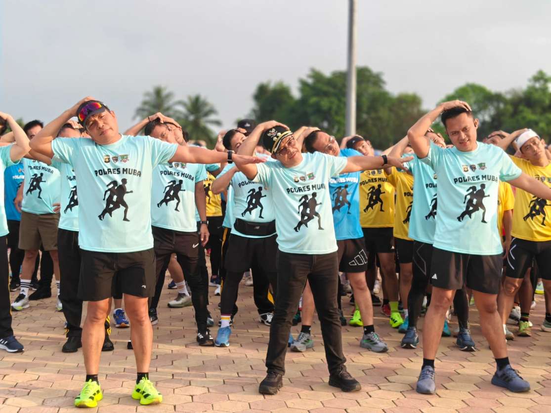 Fun Run 2026, Wabup Muba Abdur Rohman Husen Ajak Masyarakat Hidup Sehat dan Olahraga Penting