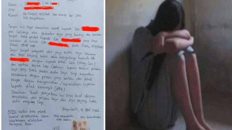 Kasus Dugaan Pelecehan Seksual di Jetis Mojokerto Terindikasi Diberhentikan Sepihak