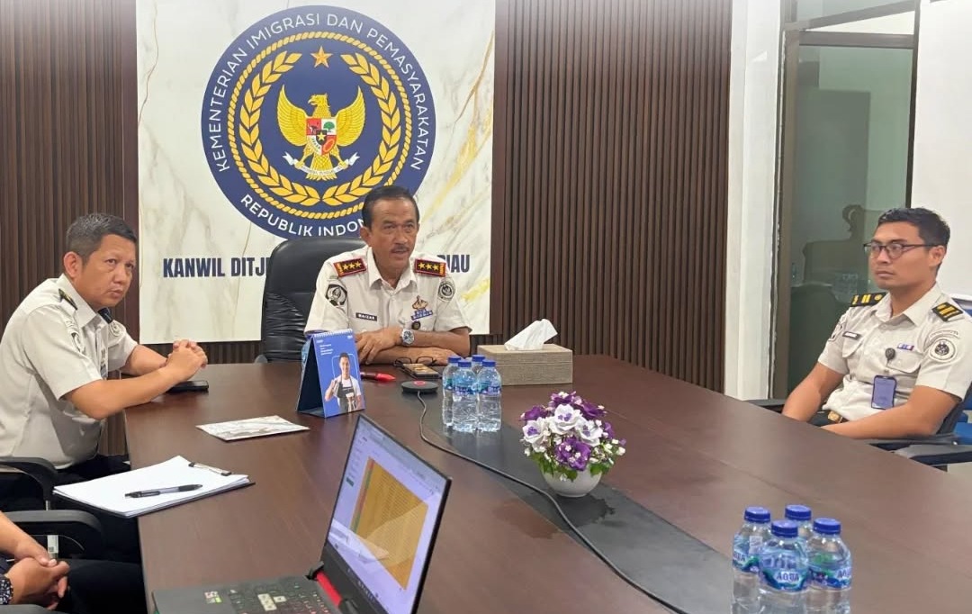 Dukung Kesejahteraan Pegawai, Kanwil Ditjenpas Riau Ikuti Launching Rumah ASN Kemenimipas