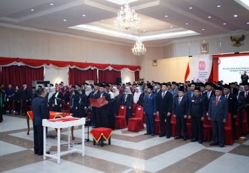 Perombakan Besar Dinas PUPR-PKPP Riau, SF Hariyanto Lantik Ratusan Pejabat Baru Demi Birokrasi Bersih