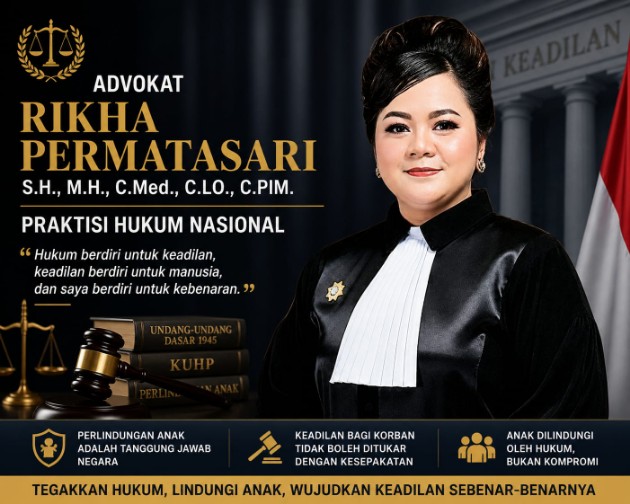 Advokat Rikha Permatasari Kecam Upaya Damai Kasus Pencabulan Anak di Mojokerto