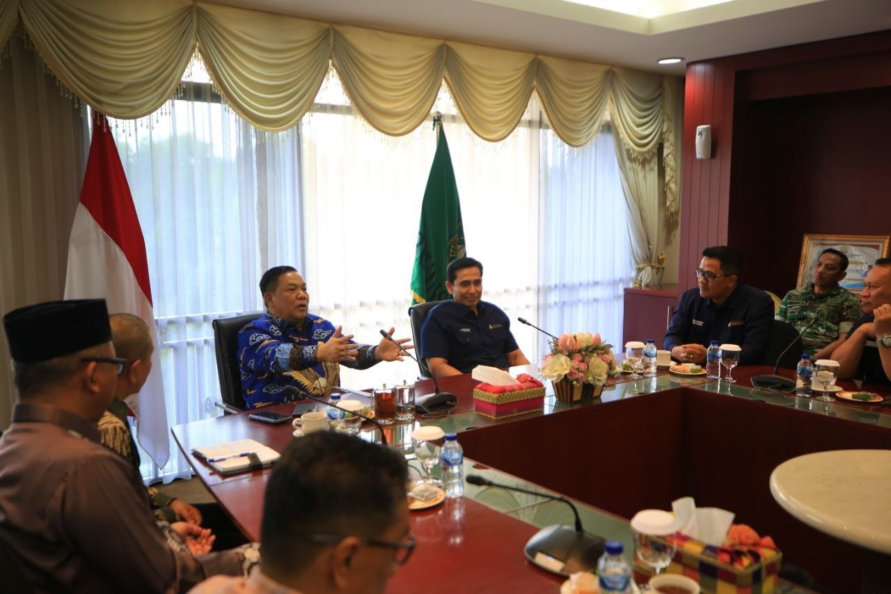 Perkuat Sinergi Daerah, PT Agrinas Palma Nusantara Audiensi dengan Plt Gubernur Riau