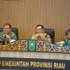 Terima Kunjungan Pasis Dikreg 55 Sesko TNI, Plt Gubri Paparkan Potensi Strategis Riau