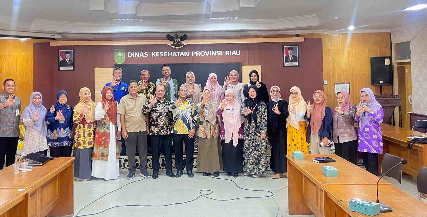 Kejar Target Nasional, Diskes Riau Gandeng Perguruan Tinggi Perluas Program Cek Kesehatan Gratis