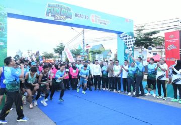 Ratusan Peserta Meriahkan Fun Run 8K Polres Bengkalis dalam Rangka Hari Bhayangkara ke-80