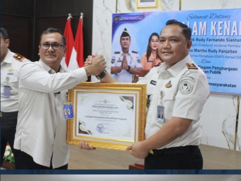 Cetak Prestasi Nasional, Lapas Pasir Pangarayan Sabet Penghargaan Ombudsman RI