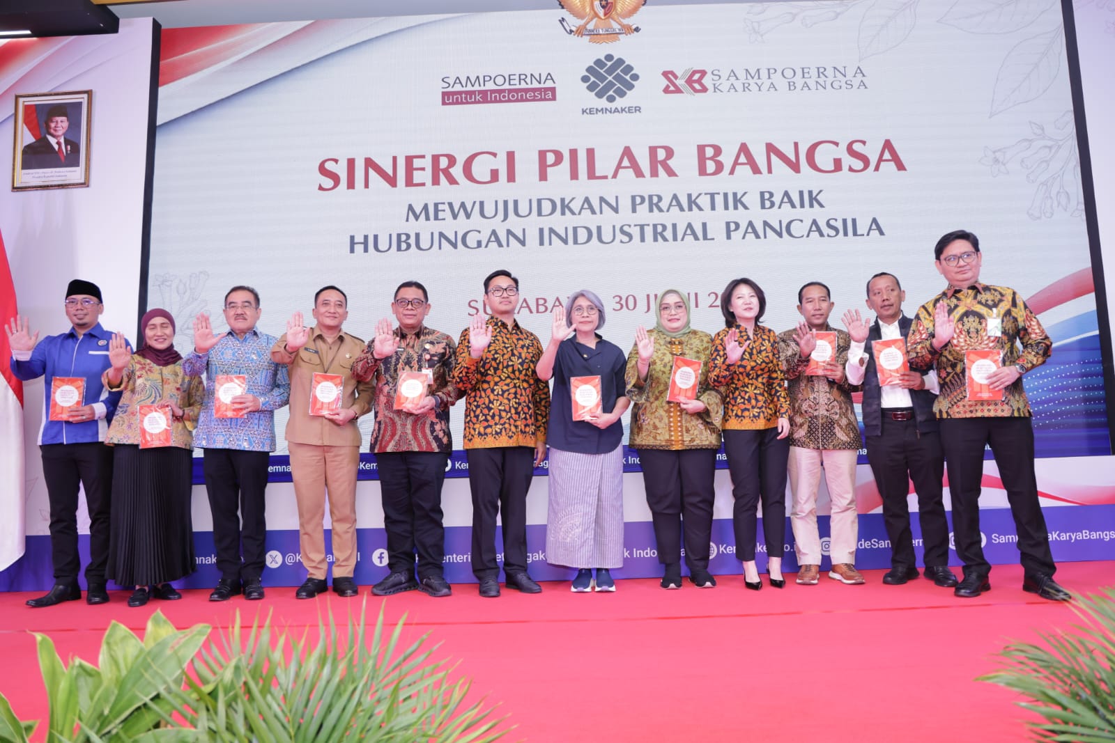 Wujudkan Hubungan Industrial Pancasila, Kemnaker Apresiasi Kolaborasi PT HM Sampoerna