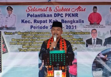 Ragam Budaya Nias Warnai Pengukuhan DPC PKNR Pulau Rupat, Siap Rangkul Warga hingga Pelosok Perkebunan
