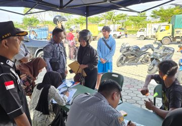 Razia Gabungan di Soekarno Hatta, Bapenda Pekanbaru Jaring 80 Kendaraan Mati Pajak