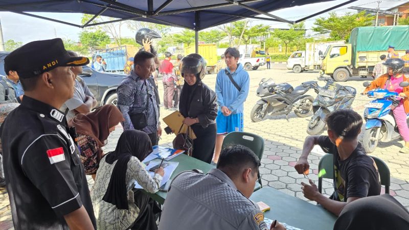Razia Gabungan di Soekarno Hatta, Bapenda Pekanbaru Jaring 80 Kendaraan Mati Pajak