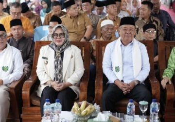 Bersama Wagub Sumsel, Plt Bupati Sumarni Lepas 90 Lulusan Angkatan IV Ponpes Al-Ittifaqiah Lubai Ulu