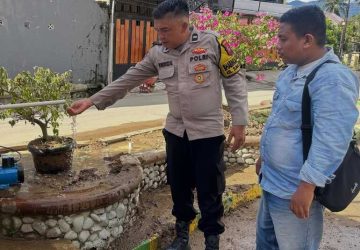 Atasi Krisis Air Pascabencana, Polsek Nanggalo Hadirkan Sumur Bor Gratis Bagi Puluhan KK di Padang