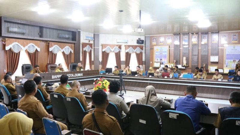 Pokja PKP Dumai Gelar Rapat Pleno, Kelurahan Purnama dan Bintan Kini Bebas Kawasan Kumuh