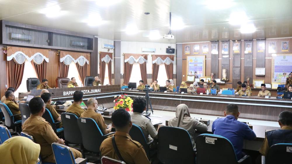Pokja PKP Dumai Gelar Rapat Pleno, Kelurahan Purnama dan Bintan Kini Bebas Kawasan Kumuh