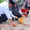 Bupati Siak Letakkan Batu Pertama Pembangunan Rumah Singgah Gratis untuk Pasien Kurang Mampu