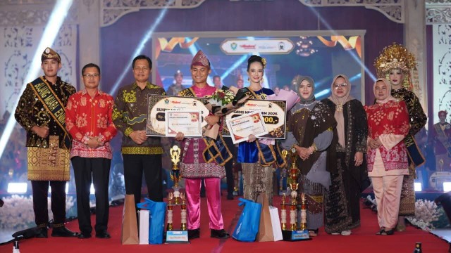 Hadiri Malam Puncak BGM 2026, Bupati Muara Enim Ajak Duta Wisata Promosikan Daerah