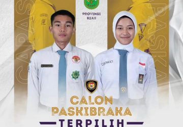 Rizqy dari Siak dan Arifa dari Inhil Terpilih Jadi Wakil Riau di Paskibraka Nasional 2026