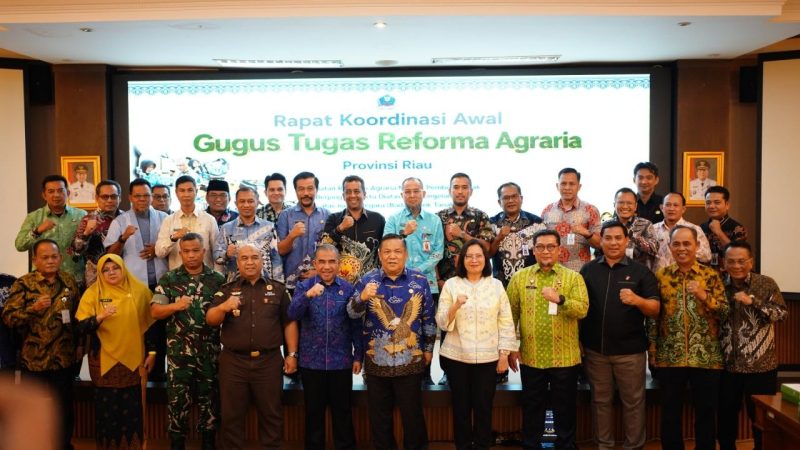 Sinergi Lintas Sektor, Plt Gubernur Riau Tegaskan Komitmen Tuntaskan Konflik Pertanahan