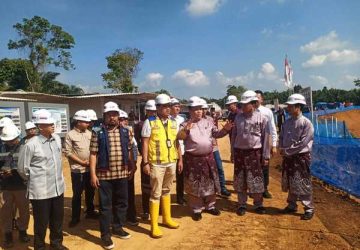 Plt Gubri SF Hariyanto Tinjau Progres Sekolah Rakyat di Kuansing, Target Rampung Agustus 2026