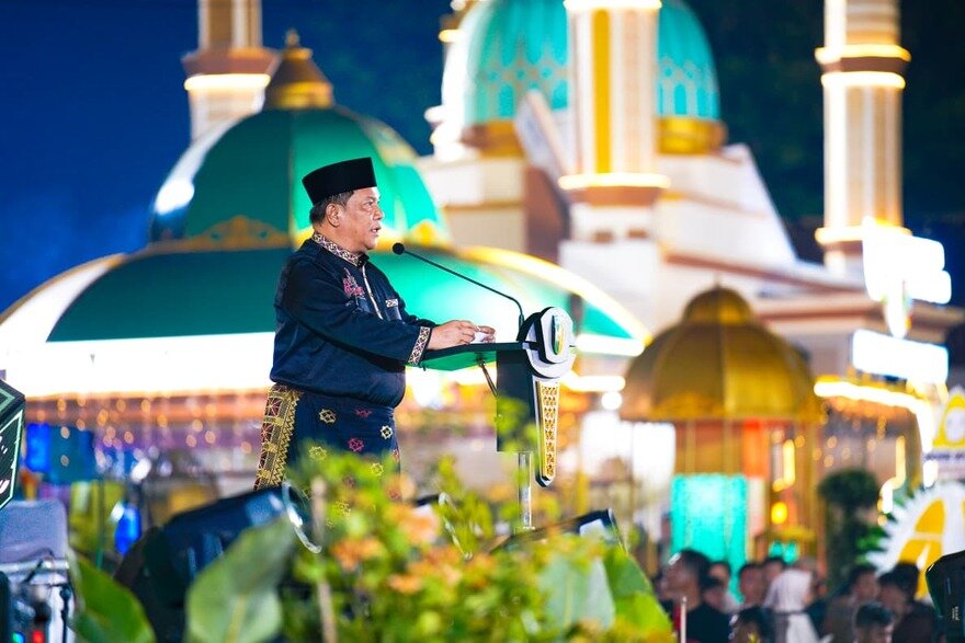 Pembukaan MTQ XLIV Riau di Kuansing, SF Hariyanto Tegaskan Komitmen Bina Generasi Qurani