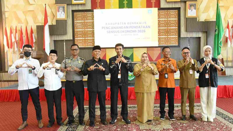 Canangkan Sensus Ekonomi 2026, Bupati Kasmarni Ajak Warga Bengkalis Sukseskan Pendataan