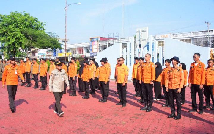 Pimpin Apel Kesiapsiagaan, Sekda Bengkalis Tekankan Sinergi Lintas Sektor Hadapi Musim Kemarau