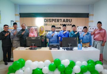 Wakil Wali Kota Dumai Resmikan Stand Perizinan Dispetaru di MPP