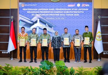 Pemko Dumai Raih Opini WTP 9 Kali Berturut-turut dari BPK Riau