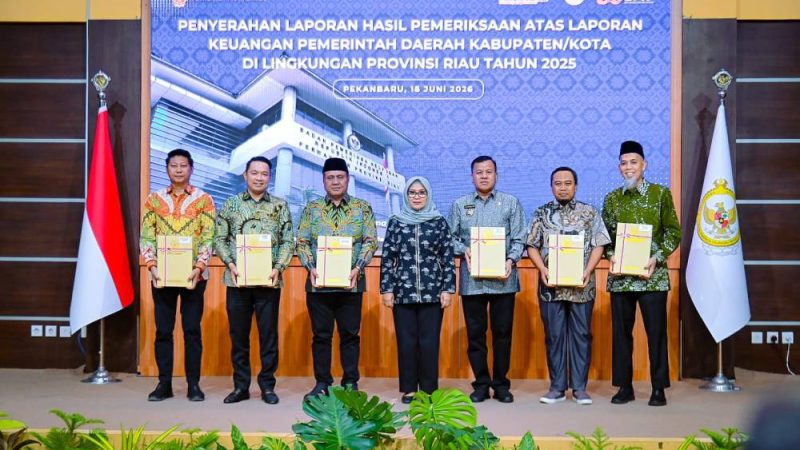 Pemko Dumai Raih Opini WTP 9 Kali Berturut-turut dari BPK Riau
