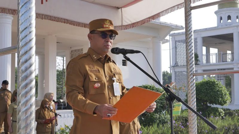 Pimpin Apel Gabungan, Sekda Rohil Pastikan Gaji Ke-13 ASN Segera Cair