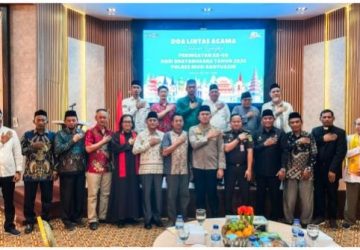 Doa Bersama Lintas Agama Jadi Simbol Persatuan Sambut Hari Bhayangkara ke-80 di Muba
