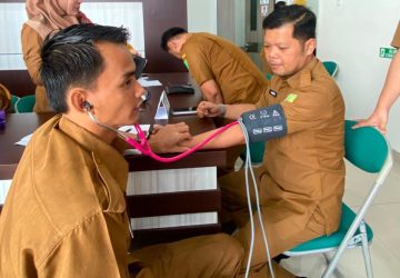 Lewat Program GASKAN, Pemkab Muba Genjot Deteksi Dini Kesehatan Seluruh ASN