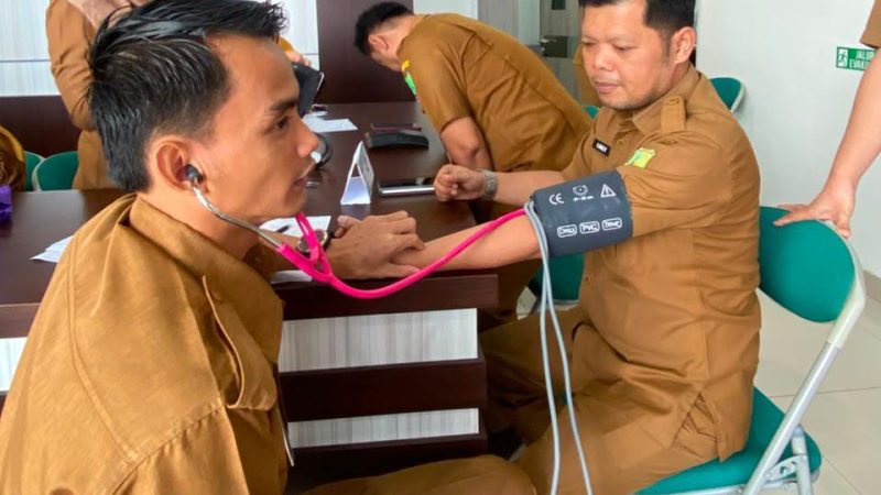 Lewat Program GASKAN, Pemkab Muba Genjot Deteksi Dini Kesehatan Seluruh ASN