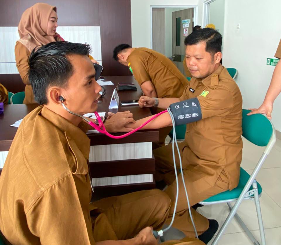 Lewat Program GASKAN, Pemkab Muba Genjot Deteksi Dini Kesehatan Seluruh ASN
