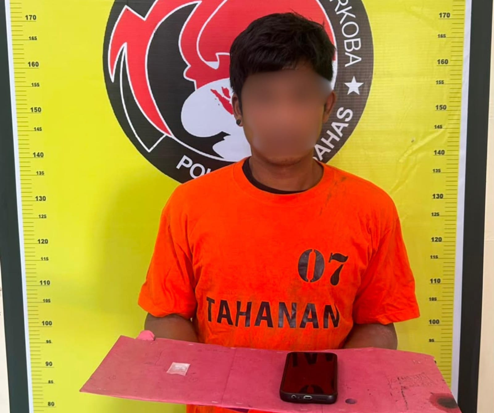 Pengedar Sabu Berkedok Sopir Angkot Ditangkap di Humbahas, Polisi Sita Sabu 0,73 Gram