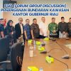 PUPR-PKPP Riau Gelar FGD Penataan Ulang Bundaran Kantor Gubernur dan Tugu Zapin