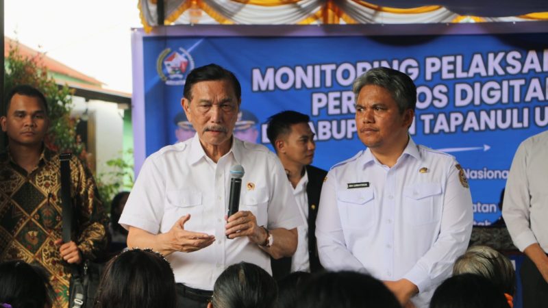 LBP Turun ke Taput Bersama Theo Chee Hean, Tinjau Transformasi Digital Bansos