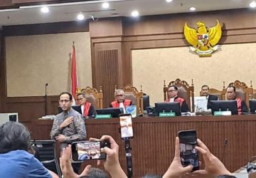 Majelis Hakim Tipikor Tinggalkan Ruang Sidang Usai Vonis Nadiem Makarim 10 Tahun Penjara