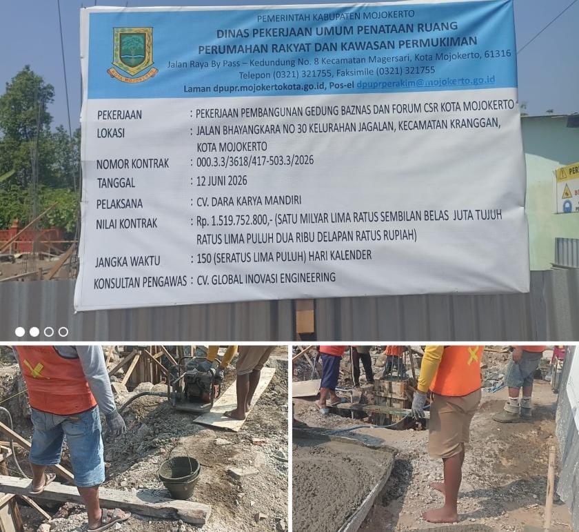 Dugaan Kelalaian Pengawasan CV Dara Karya Mandiri, Kinerja DPUPR PERAKIM dan CV Global Inovasi Engineering Dipertanyakan