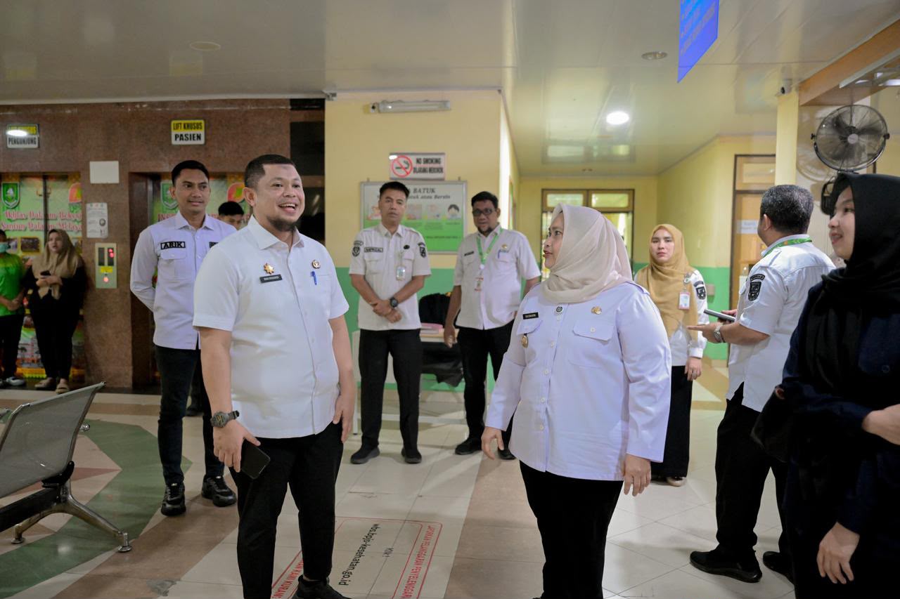 Kunjungi RSUD Mandau, Bupati Kasmarni Dukung Pengembangan Layanan Cathlab dan Ortopedi
