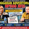 LSM-AKBAR Pertanyakan Transparansi Anggaran Advertorial Rp500 Juta di Bapenda Pekanbaru