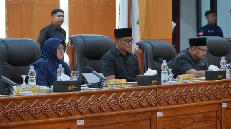 Kawal Laporan Keuangan Daerah, DPRD Siak Gelar Paripurna Jawaban Pemerintah Terkait APBD TA 2025