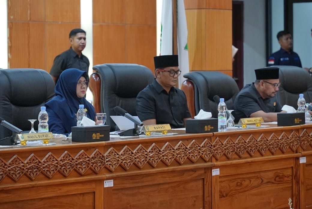 Kawal Laporan Keuangan Daerah, DPRD Siak Gelar Paripurna Jawaban Pemerintah Terkait APBD TA 2025