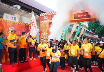 Usia Emas RSUD Arifin Achmad: Ditutup dengan Fun Run 5K, Manajemen Tegaskan Komitmen Layanan Unggul