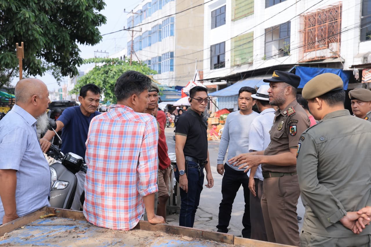 Peringatan Terakhir, Pemko Pekanbaru Minta 450 Pedagang Jalan Teratai Segera Pindah