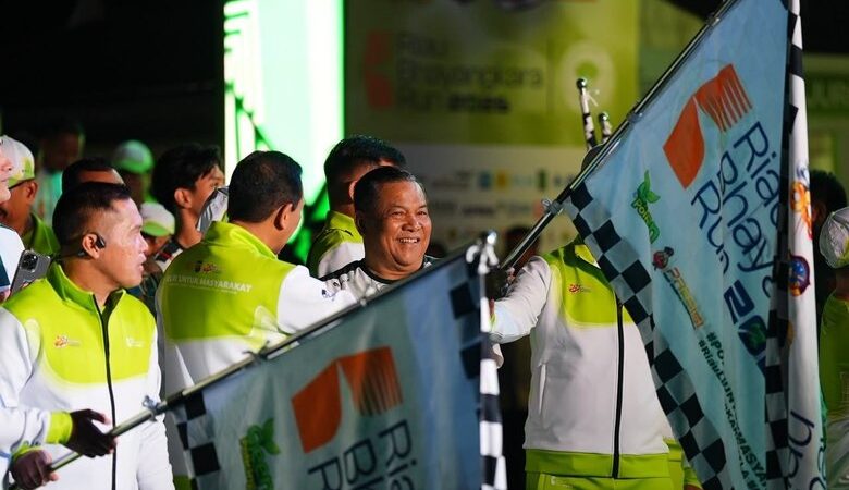 Dilepas Plt Gubri, Riau Bhayangkara Run 2026 Jadi Simbol Sinergi Nyata Cegah Karhutla
