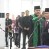 Lantik Muradi Jadi Pj Sekda Kuansing, Plt Bupati Muklisin Instruksikan Tiga Program Prioritas