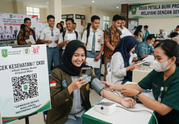 Sambut Hari Jadi Riau dan HUT RI, RSUD Petala Bumi Buka Layanan Cek Kesehatan Gratis untuk Pelajar Mahasiswa